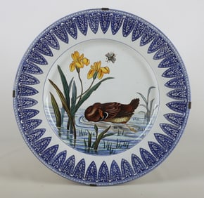 Gien French Faience Charger