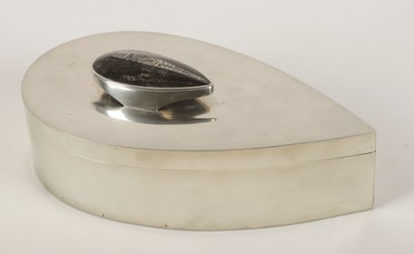 Pewter Crafters of Cape Cod Artist Made Covered Box