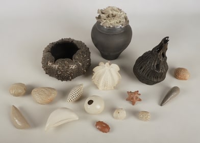 A Collection of Natural World Themed Decor and Pottery