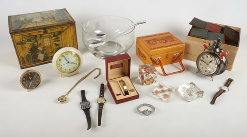 Eclectic Grouping Incl. Wristwatches