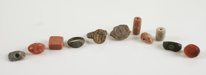 (11) Roman Antiquities, Seals, Stones, Rings