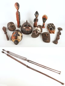 African Carved and Painted Masks and Figures