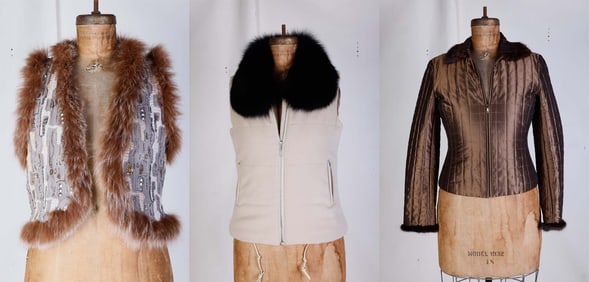 (3) Articles of Fur Trimmed Outwear