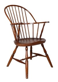 Braceback Windsor armchair