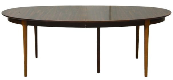 Danish modern rosewood dining table