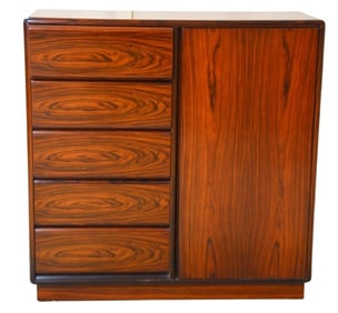 Brouer Danish modern rosewood chest