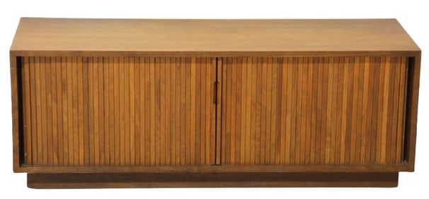 Mid century modern record cabinet