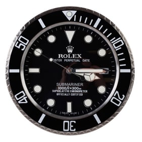 Watch Dealer Display Clock Rolex Submariner