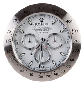 Watch Dealer Display Clock Rolex Daytona