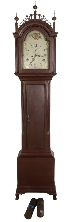 Southeastern Massachusetts Tall Case Clock (1 of 9)
