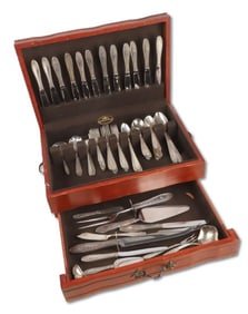 (89) International Sterling Flatware Set, 'Wedgwood'