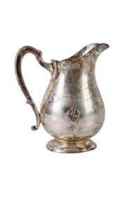 New York Athletic Club Sterling Pitcher 1956