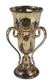 A Silverplate Quaker City Motor Club Trophy Cup
