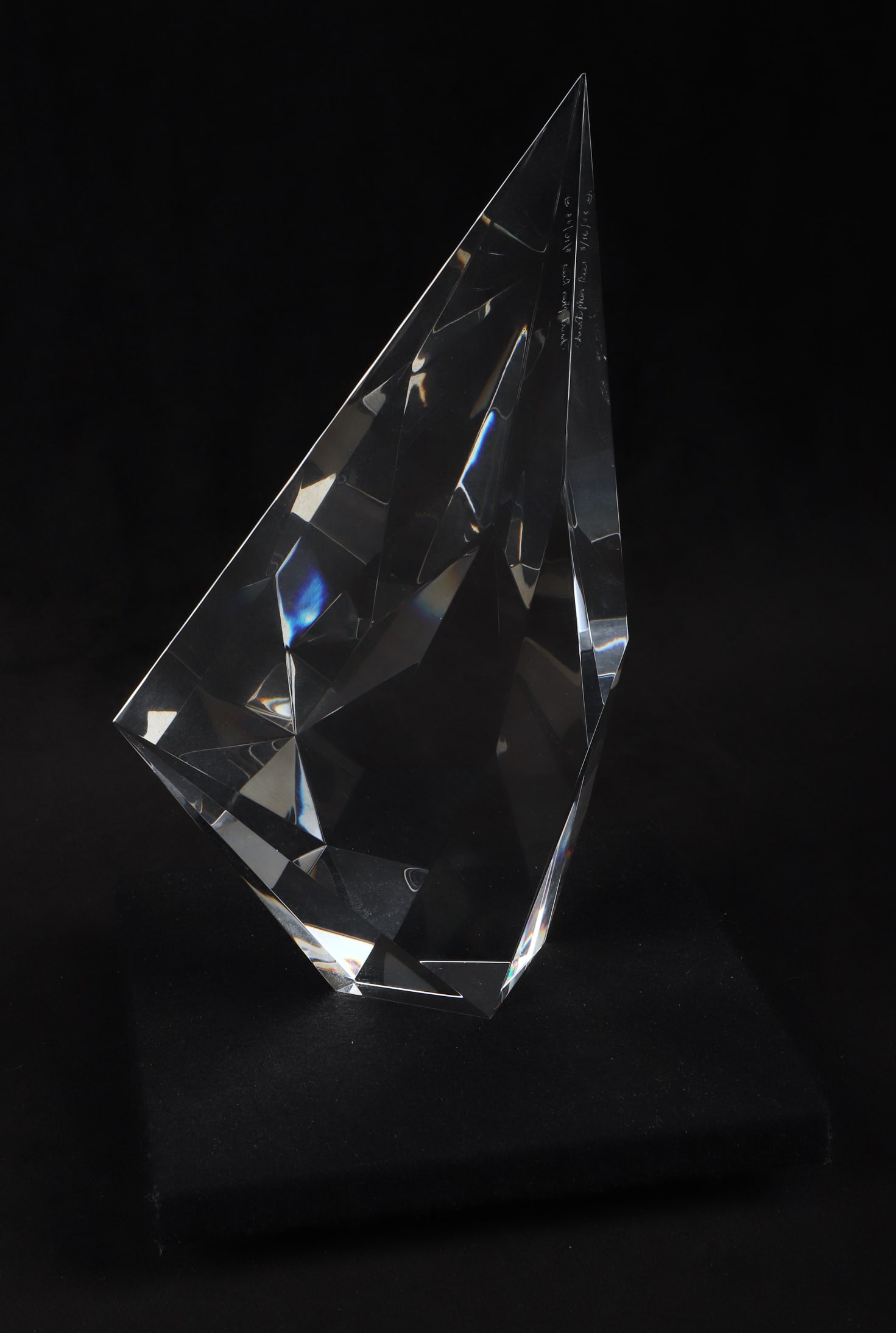 Christopher Ries 'Solstice' Crystal Sculpture (1 of 15)