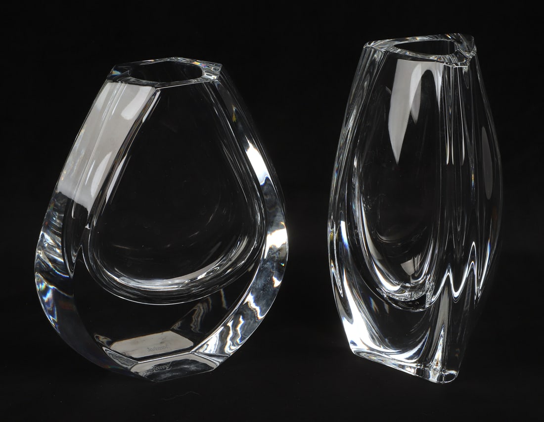 (2) Baccarat Crystal Vases (1 of 11)