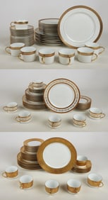 A Collection of Faberge Dinnerware