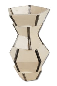 Stephenie Bergman Angular Ceramic Vase