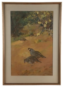 Robert Bruce Horsfall "Covey of Quails"