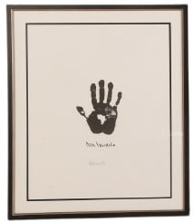 Nelson Mandala "Right Hand" Lithograph