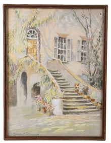 Caroline Van Hook Bean "Garden Steps"