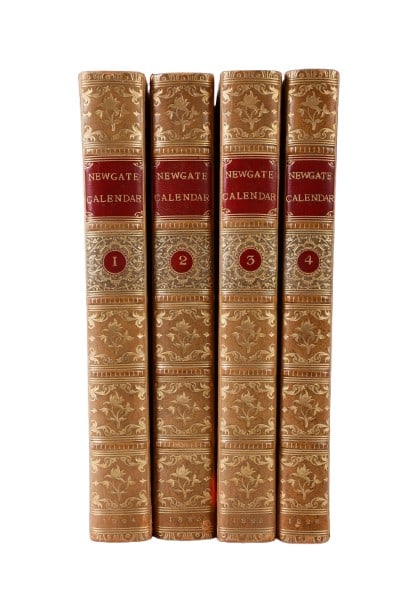 The Newgate Calendar, Four Volumes (1 of 7)