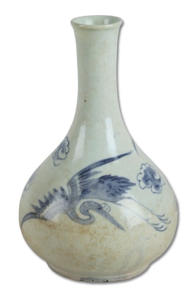 Korean Porcelain Bottle Vase (1 of 11)