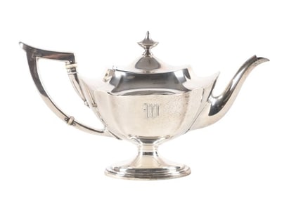 Gorham Sterling Footed Teapot