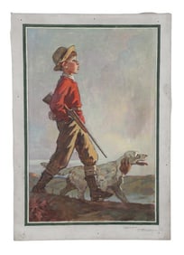 Frederick Stanley Illustration Sketch Painting