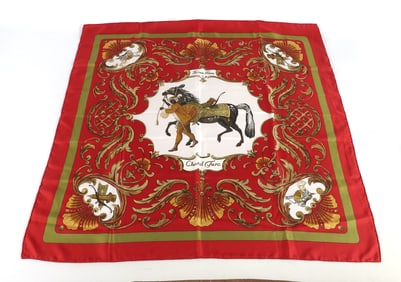 Hermes Cheval Turc Silk Scarf