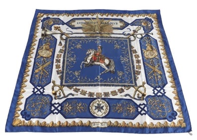 Hermes Ludovicus Magnus Silk Scarf