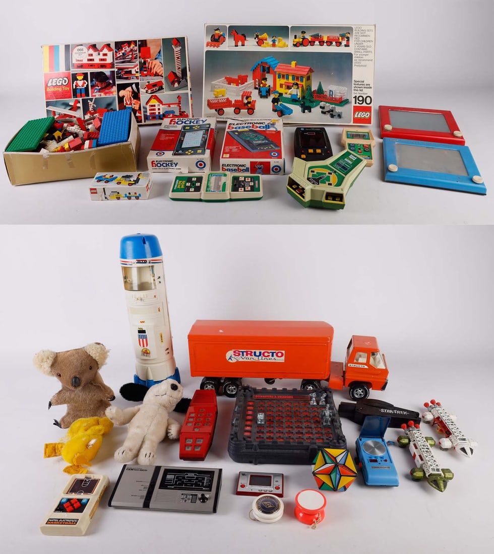 Large lot of toys in the attic (1 of 20)