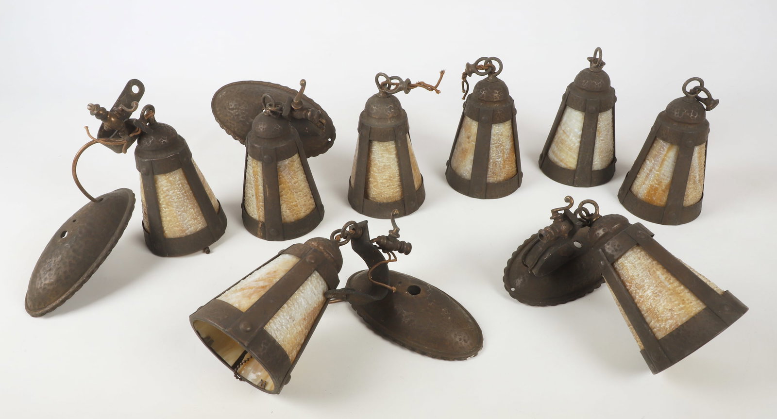 (8) Arts and Crafts Style Pendant Lights (1 of 9)