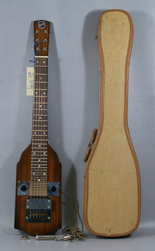 National lap steel guitar, Chicagoan Model, stamped 21G