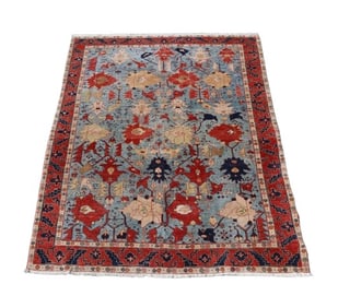 7'3" x 9'2" Hand Knotted Turkish Oushak