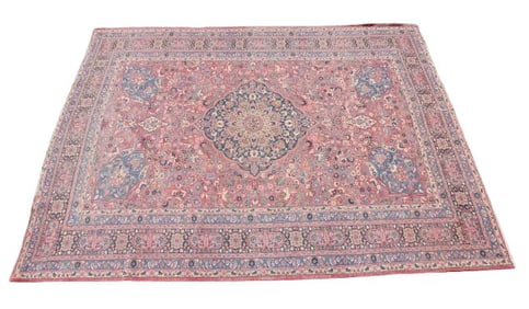 10'10" x 13'10"Persian Kerman Rug