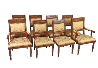 (8) Henredon Grand Provenance Dining Chairs