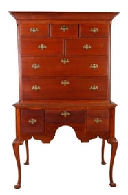 Georgian Queen Anne style highboy