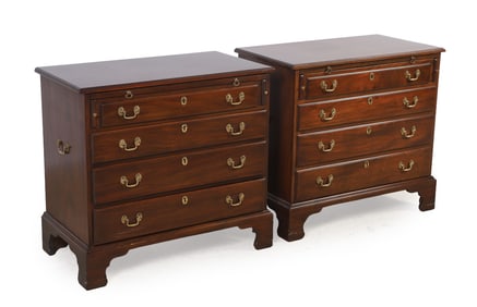 Pair of Henkel-Harris 2401 serving chests