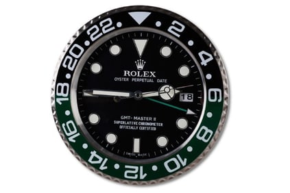 Sprite GMT Rolex Dealer Display Wall Clock