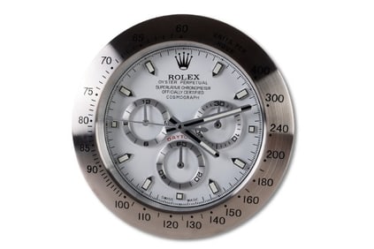 Daytona Rolex Dealer Display Wall Clock