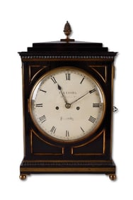 Caleb Elisha Regency Twin Fusee Bracket Clock