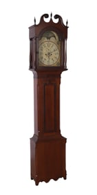 Kentucky-Ohio Cherry Tall Case Clock c. 1820