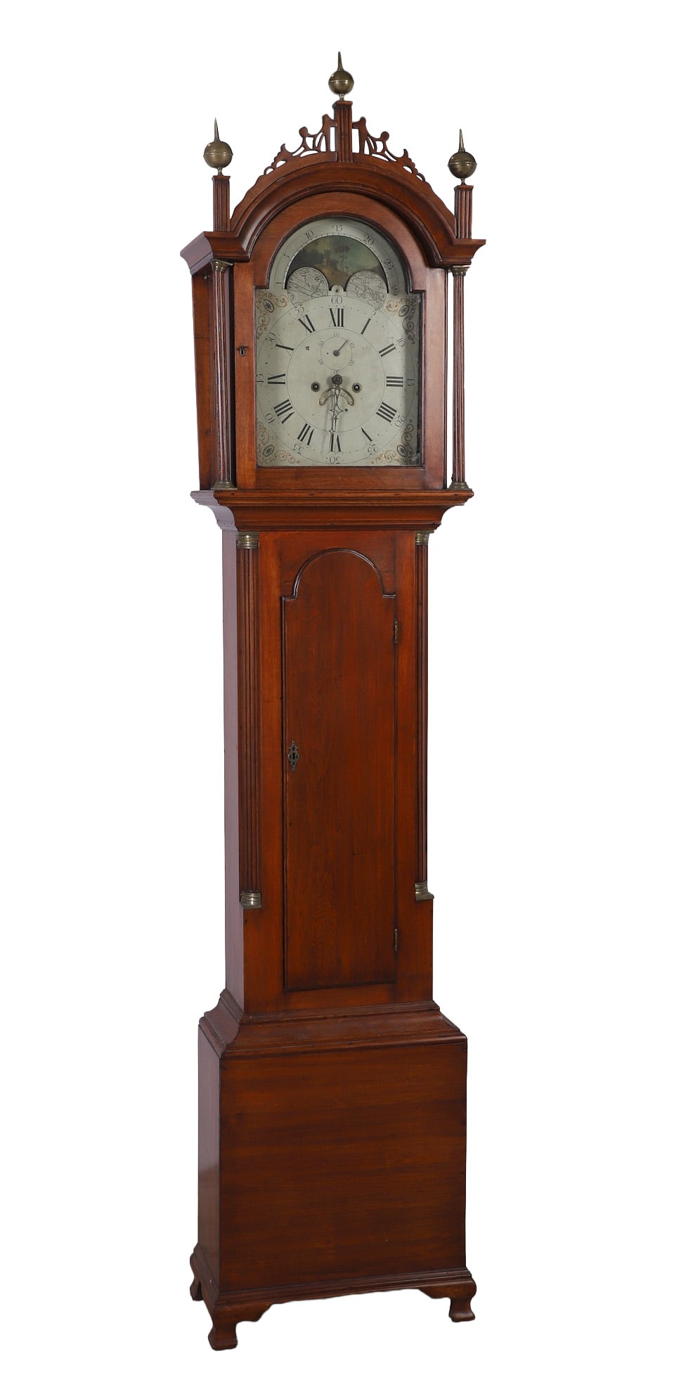 New England Tall Case Clock c. 1800 (1 of 16)