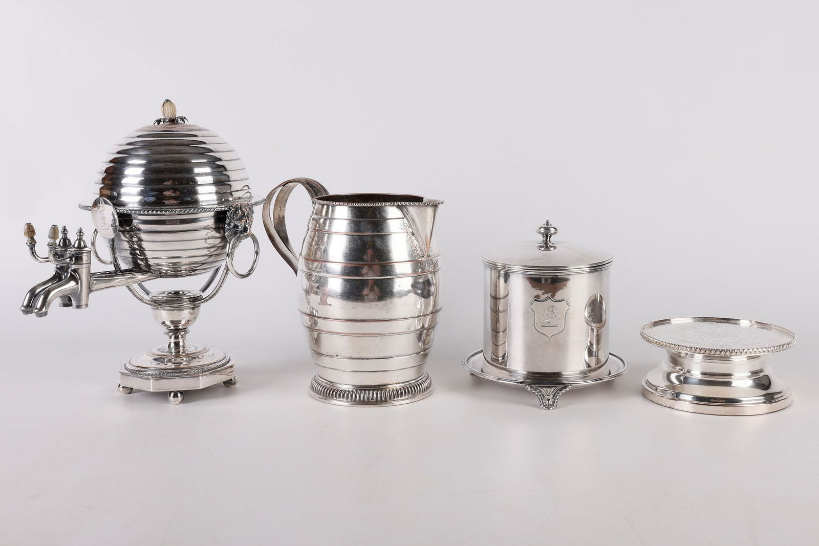 Sheffield Plate Drink Dispenser & Table Items (1 of 20)