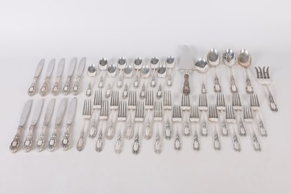(46) Pieces Towle Sterling Flatware, 'King Richard'