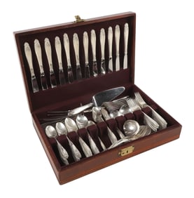 (136) Piece International Sterling Flatware, 'Prelude'