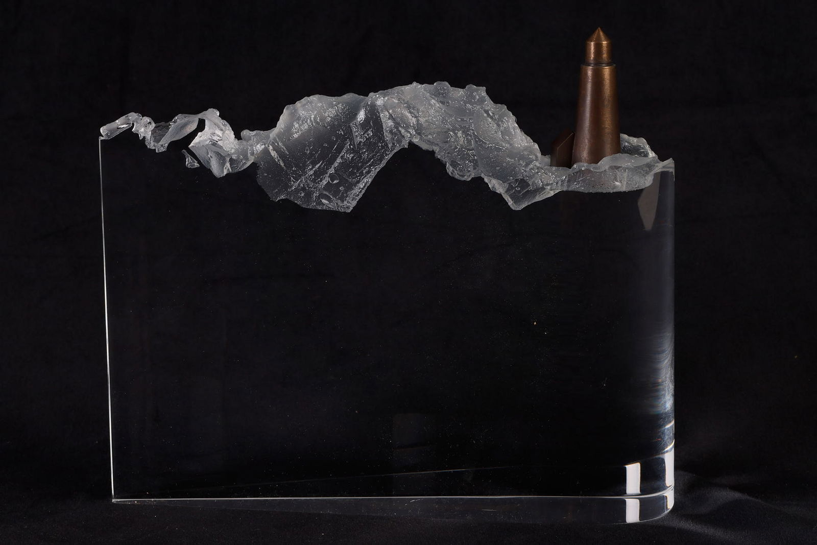 Steuben 'Lighthouse' Sculpture (1 of 5)