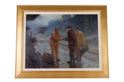 Charles Chase Emerson "Man on a Platform"