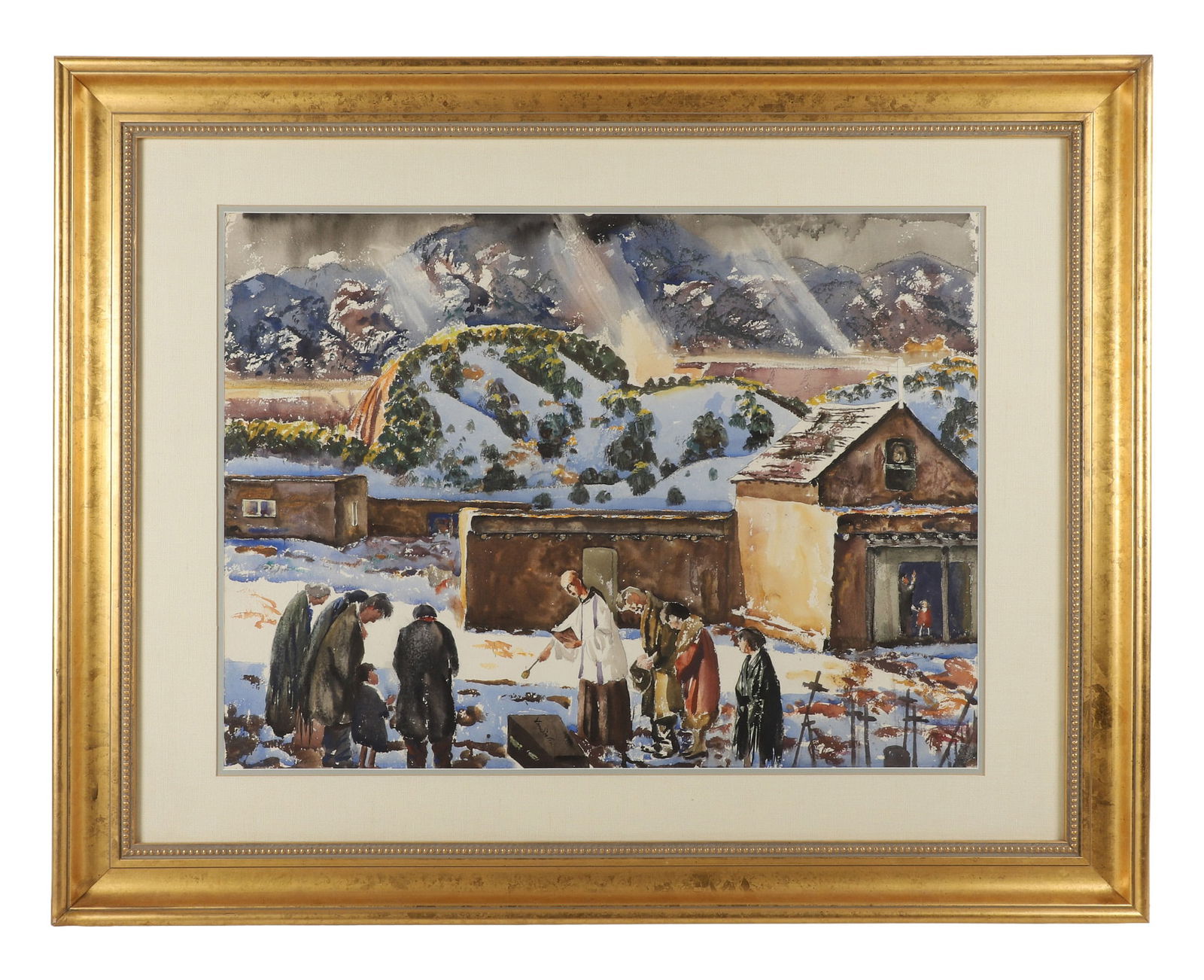 Theodore Van Soelen "Santa Fe Funeral" (1 of 7)
