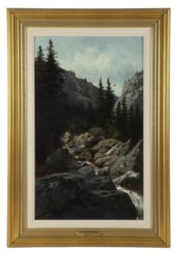 William Henry Hilliard "Headwaters of the Merced"